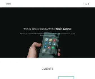 Okene.co.uk(Okene Management) Screenshot