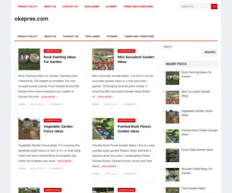 Okepres.com(Just another WordPress site) Screenshot