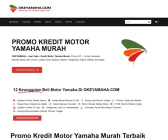 Okeyamaha.com(Jual Cash / Kredit Motor Yamaha Murah. Promo DP) Screenshot