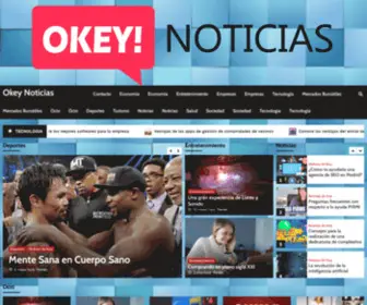 Okeynoticias.es(Okey Noticias) Screenshot