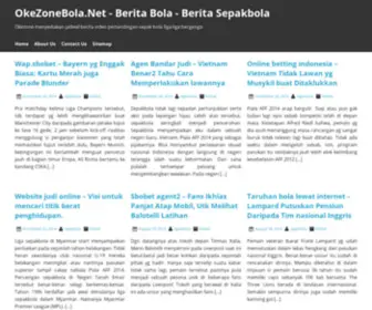 Okezonebola.net(Okezonebola) Screenshot