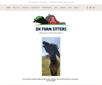 Okfarmsitters.com(OK Farm Sitters) Screenshot