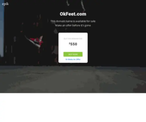 Okfeet.com(Okfeet) Screenshot