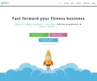 Okfit.in(Gym & Fitness Studio software) Screenshot