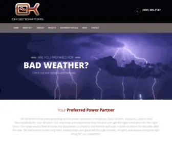 Okgenerators.com(OK Generators) Screenshot