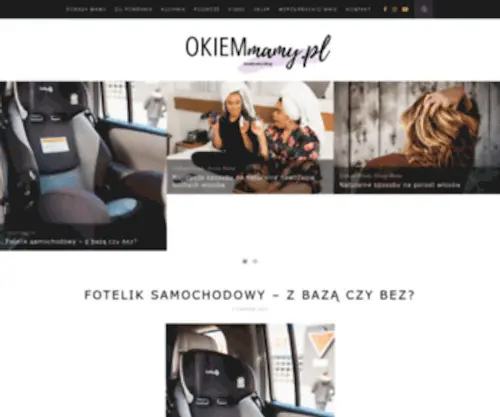 Okiemmamy.pl(Strona dla wszystkich mam) Screenshot