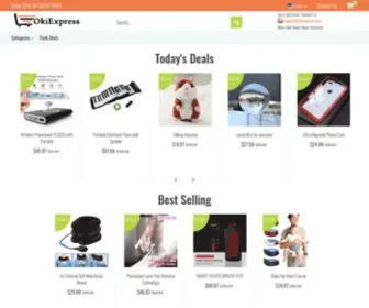 Okiexpress.com(Empire 10X LLC) Screenshot