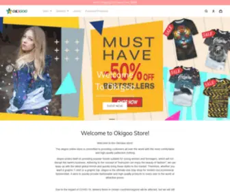 Okigoo.com(Okigoo store) Screenshot