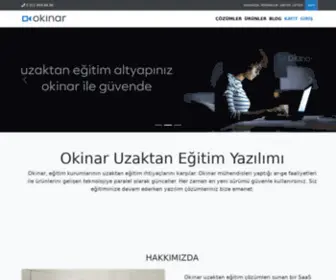 Okinar.com(Uzaktan Eğitim Yazılımı) Screenshot