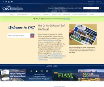 Oki.org(OKI Regional Council of Governments) Screenshot