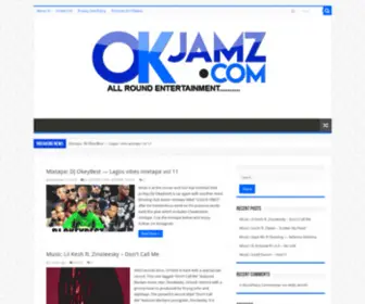 Okjamz.com(#Nigeria's Music Promotion Hub) Screenshot