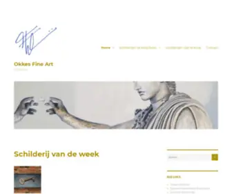 Okkes.nl(Okkes Fine Art) Screenshot