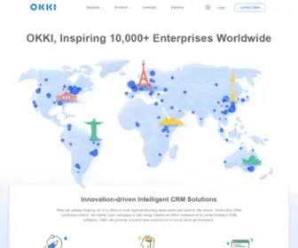 Okki.com(跨境生意私域增长的一站式数智化解决方案) Screenshot