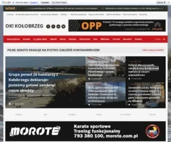 Okkolobrzeg.pl(Kołobrzeg) Screenshot