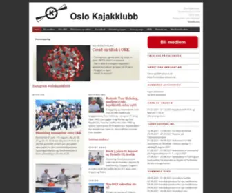 OKK.org(Oslo Kajakklubb) Screenshot