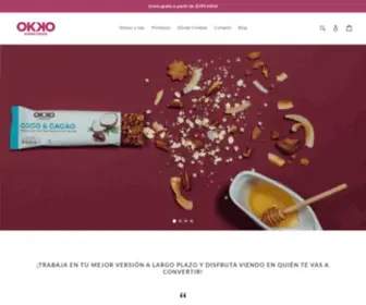 Okkosuperfoods.com(Tienda en línea de alimentos orgánicos) Screenshot