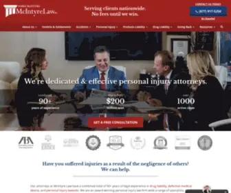 Oklahoma-Law.com(McIntyre Law PC) Screenshot