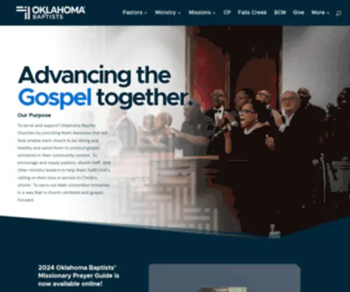 Oklahomabaptists.org(Oklahomabaptists) Screenshot