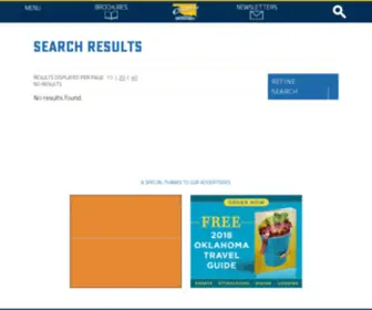 Oklahomagolf.com(Search Results) Screenshot