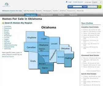 Oklahomahomes.com(Oklahoma Homes For Sale) Screenshot