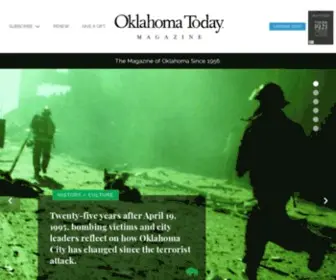 Oklahomatoday.com(Oklahoma Today) Screenshot