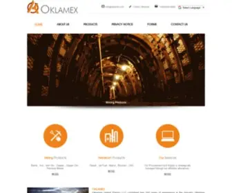 Oklamex.com(OklaMex Global Energy LLC) Screenshot