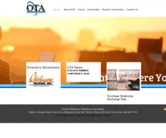 Oklata.org(The OTA Website) Screenshot