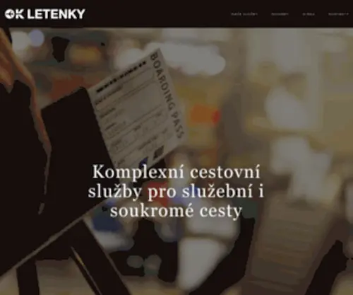 Okletenky.cz(OK LETENKY) Screenshot