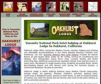 Oklodge.com(Yosemite National Park Hotel Lodging) Screenshot