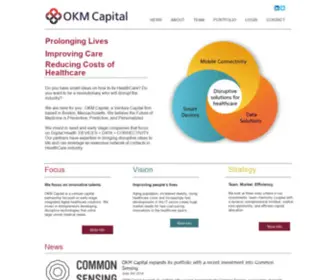 Okmcapital.com(OKM Capital) Screenshot