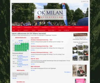 Okmilan.org(OK Milan Nora) Screenshot