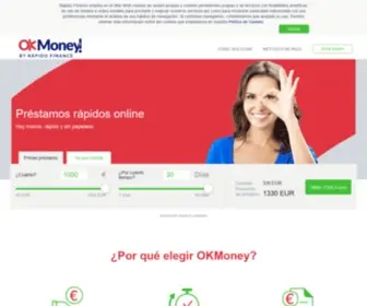 Okmoney.es(Préstamos rápidos) Screenshot
