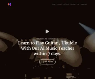 Okmusician.com(Ukulele lessons) Screenshot