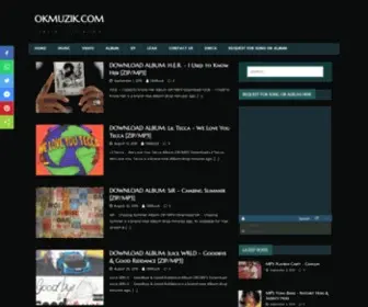 Okmuzik.com Screenshot