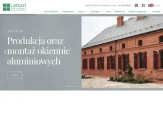 Okna-Okiennice.eu(Lattari Aluminium) Screenshot