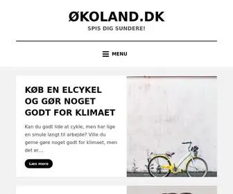Okoland.dk(Økoland) Screenshot