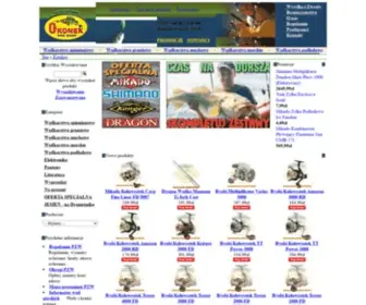 Okonek.com.pl(Sklep Wędkarski OKONEK) Screenshot