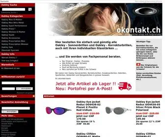 Okontakt.com(Oakley Sonnenbrillen) Screenshot