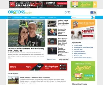 Okotoksonline.com(Local news) Screenshot
