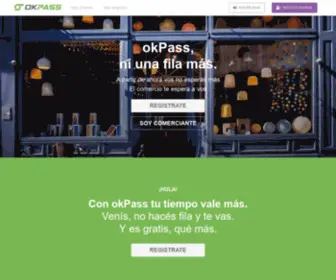 Okpass.io(Fila) Screenshot