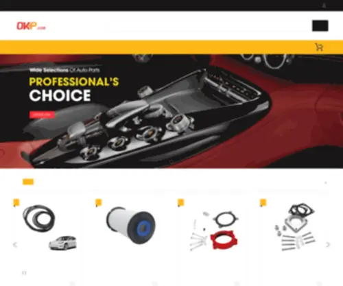 OKP.com(Global Automotive Accessories Filter Carburetor Gauge) Screenshot