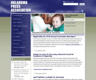 Okpress.com(Oklahoma Press) Screenshot