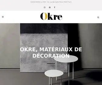 Okre.eu(Okre, matériaux de décoration) Screenshot