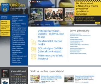 Okrisky.cz(Okříšky) Screenshot