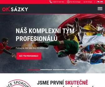 Oksazky.cz(Ok sázky) Screenshot