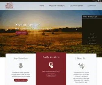 Okstatebank.com(Oklahoma State Bank) Screenshot