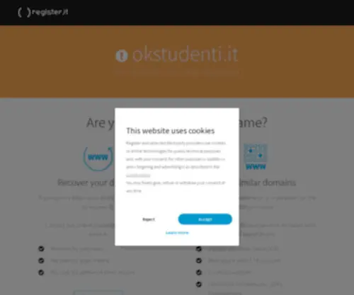 Okstudenti.it(Solo un altro sito WordPress) Screenshot