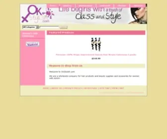 Okstylish.com(Shop women's fashion & men's clothing) Screenshot