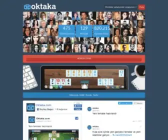 Oktaka.com(Okey oyunu) Screenshot