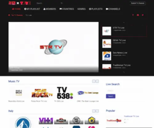 Okteve.com(Watch free live TV channels on your device at okteve.com) Screenshot
